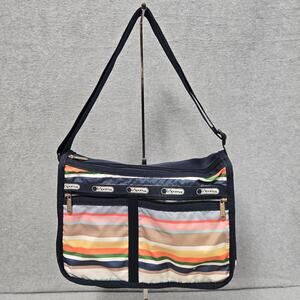 Lesportsac Deluxe Everyday Striped Crossbody Bag